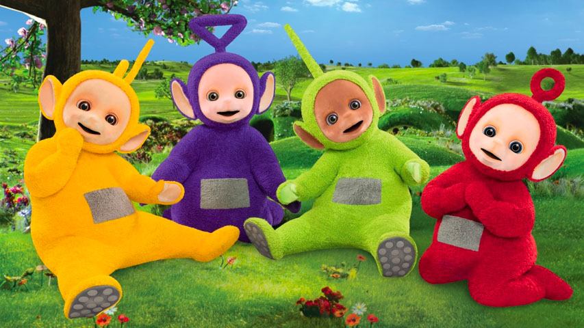 Het grote feest van de Teletubbies min show boek je bij Het Kidsburo.